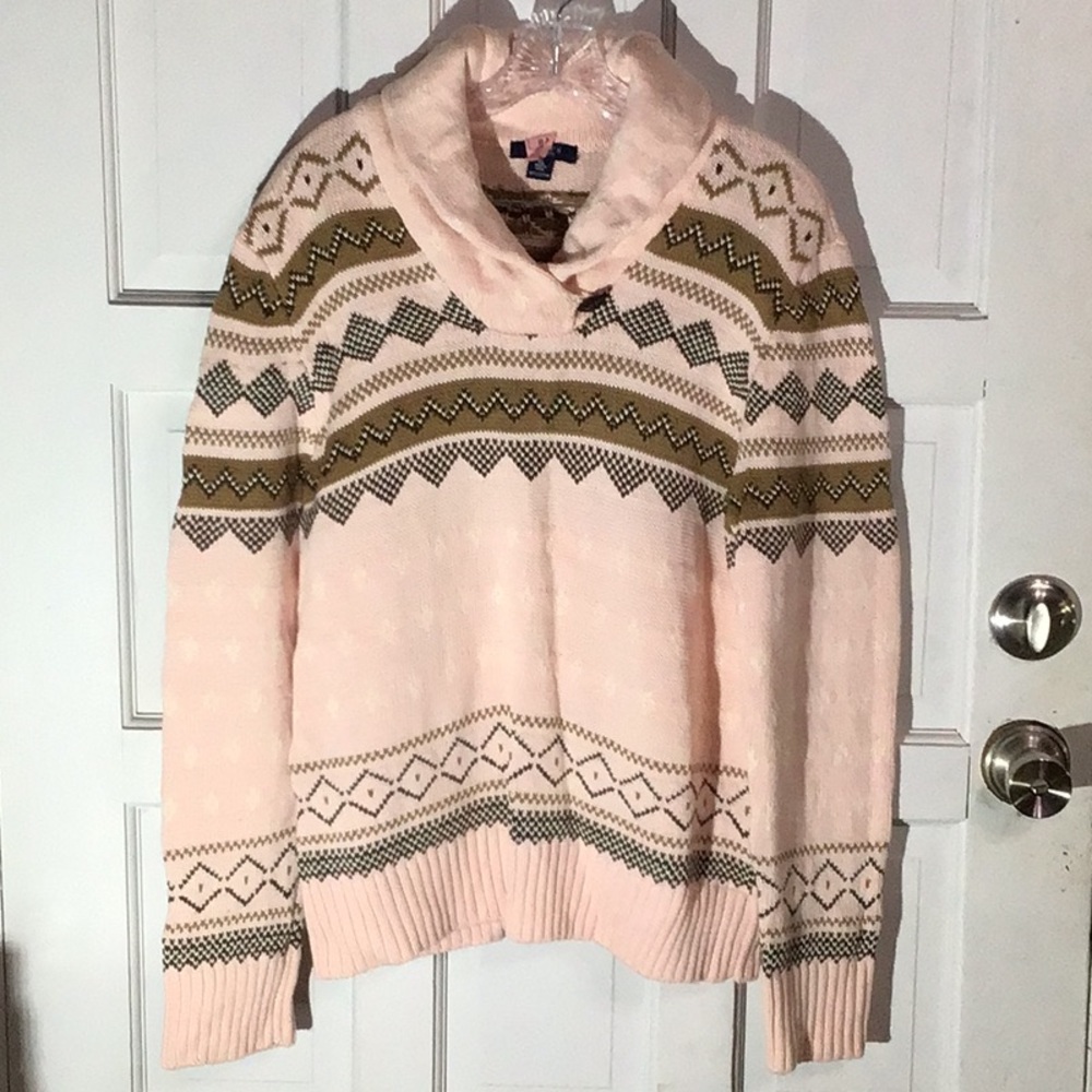 CHAPS KNIT SWEATER